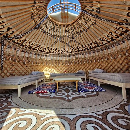 Agat Yurt Camp Bed & Breakfast Kaji-Say Eksteriør bilde