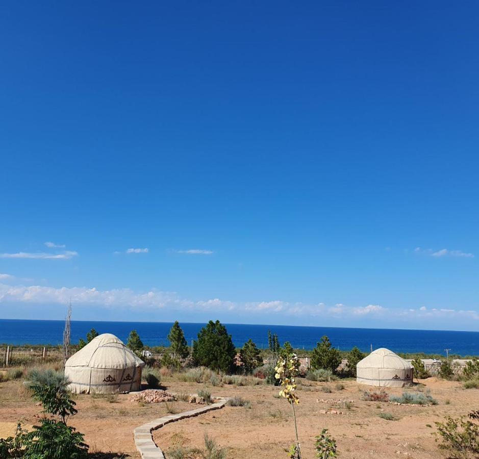 Agat Yurt Camp Bed & Breakfast Kaji-Say Eksteriør bilde