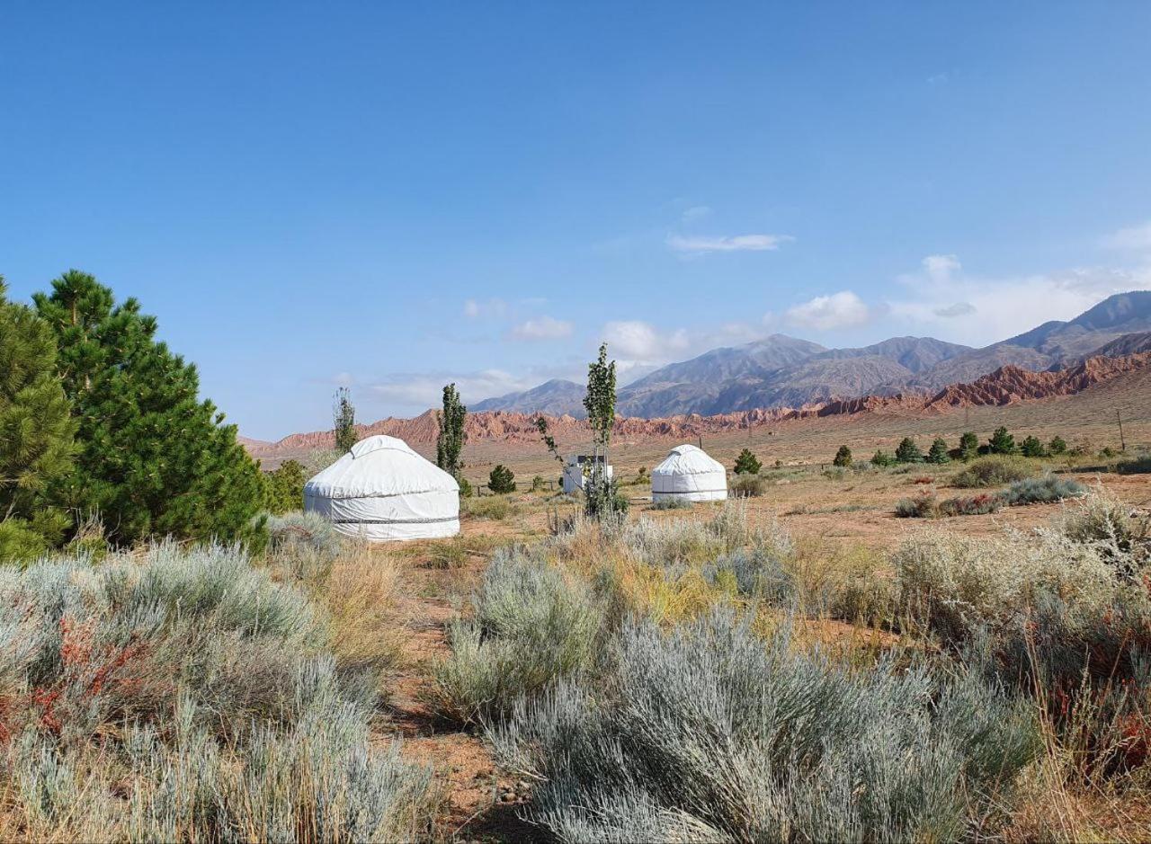 Agat Yurt Camp Bed & Breakfast Kaji-Say Eksteriør bilde