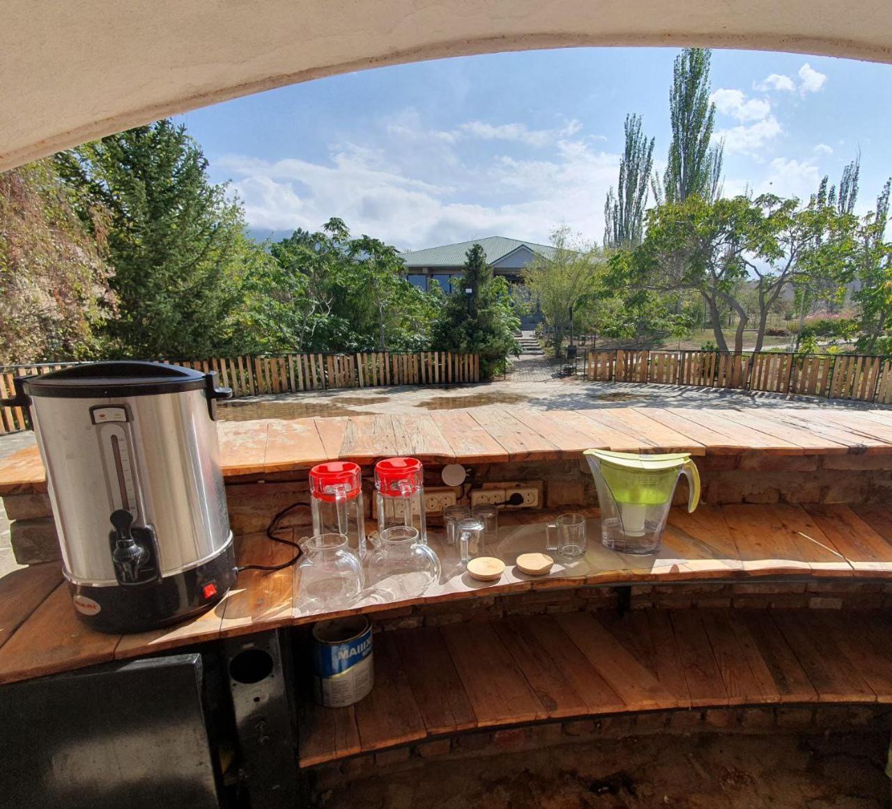 Agat Yurt Camp Bed & Breakfast Kaji-Say Eksteriør bilde