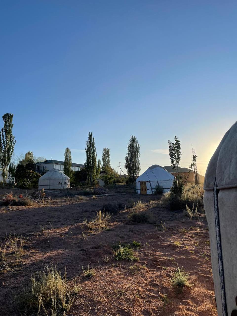 Agat Yurt Camp Bed & Breakfast Kaji-Say Eksteriør bilde