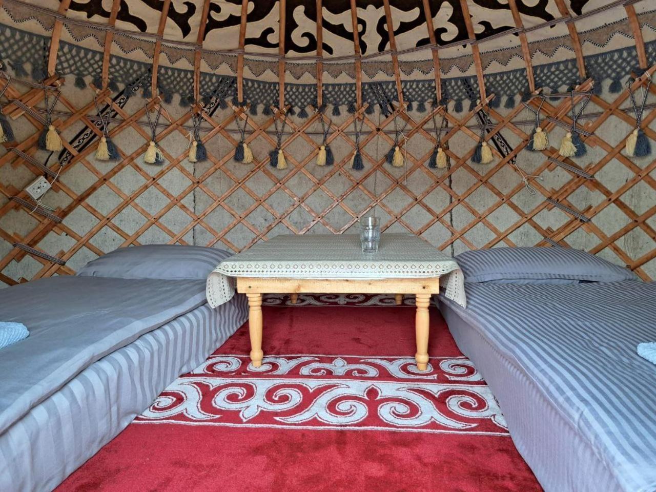 Agat Yurt Camp Bed & Breakfast Kaji-Say Eksteriør bilde