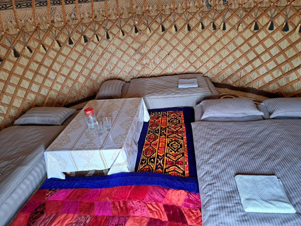 Agat Yurt Camp Bed & Breakfast Kaji-Say Eksteriør bilde