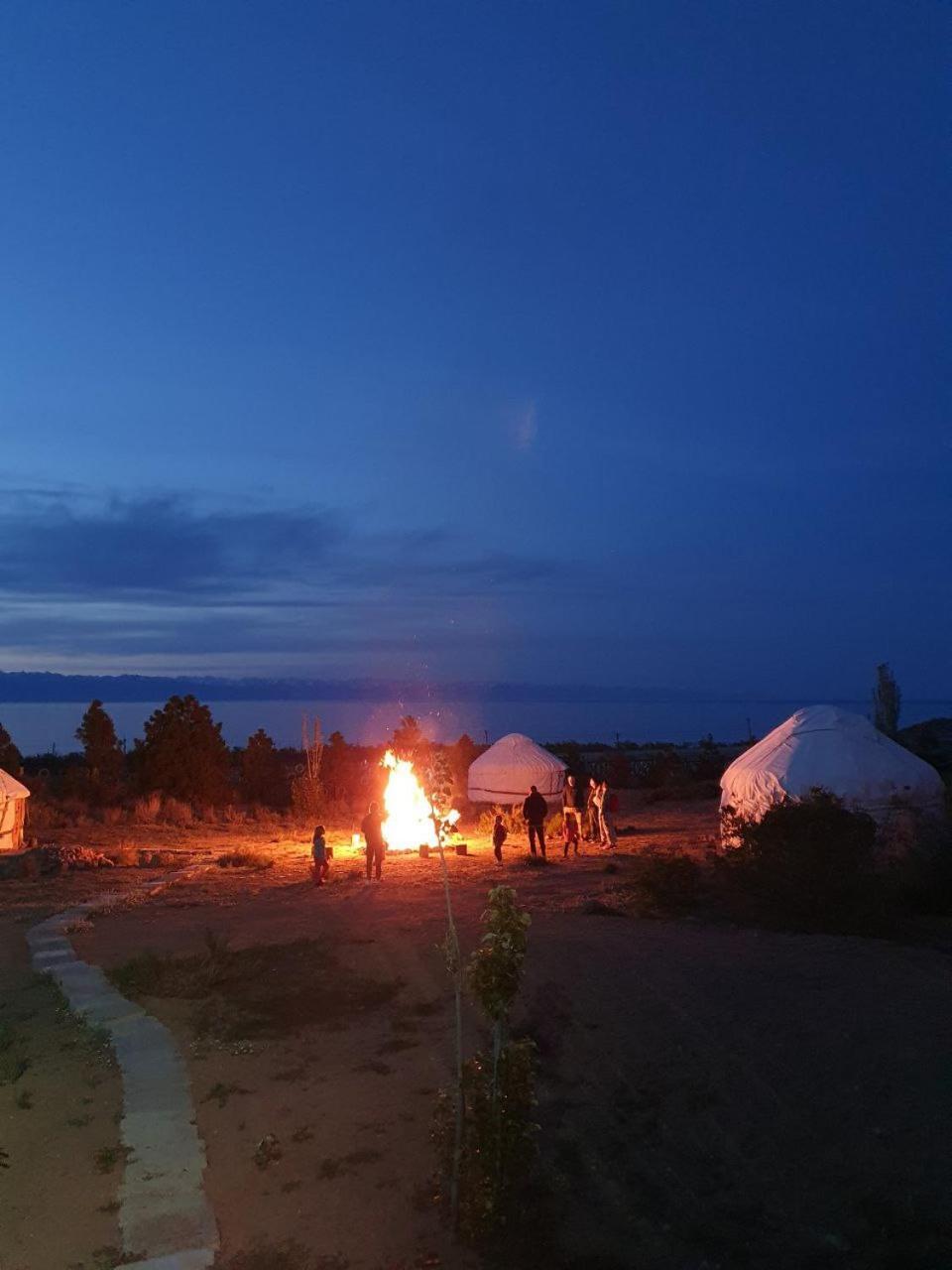 Agat Yurt Camp Bed & Breakfast Kaji-Say Eksteriør bilde
